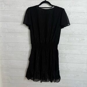 MICHAEL Michael Kors Black Midi Dress